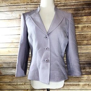 Tahari Arthur S. Levine Lavender Purple Blazer